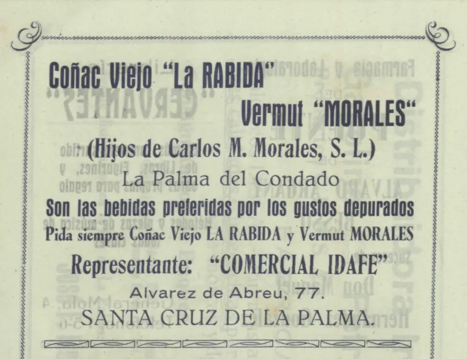 Programa Bajada de La Virgen, 1945.